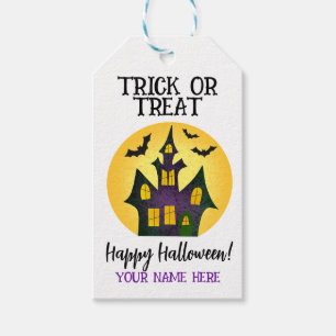 Trick or Treat Favor Tag