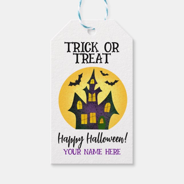 Trick or Treat Favor Tag (Front)