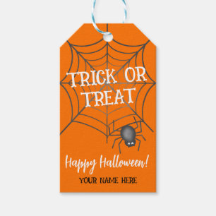 Trick or Treat Favor Tag