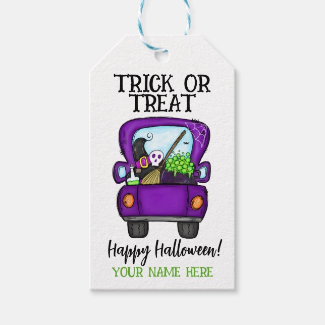 Trick or Treat Favor Tag (Front)