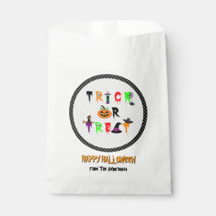 Trick or Treat Favour Bags