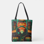 Trick or treat for halloween tote bag
