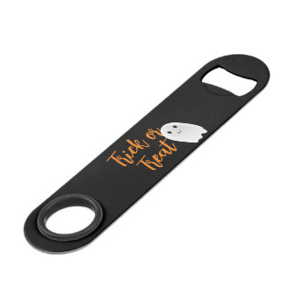 Trick or Treat Ghost Halloween Bar Key