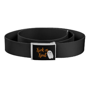 Trick or Treat Ghost Halloween Belt