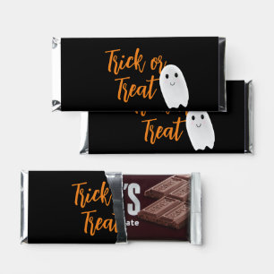Trick or Treat Ghost Halloween Hershey Bar Favors