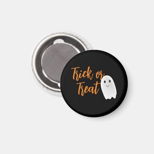 Trick or Treat Ghost Halloween Magnet