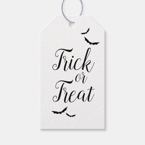 Trick or Treat Gift Tags