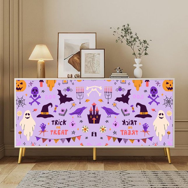Trick or Treat Gothic Decoupage Tissue Paper (Creator Uploaded)