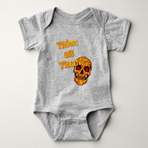 Trick or treat Halloween Baby Bodysuit