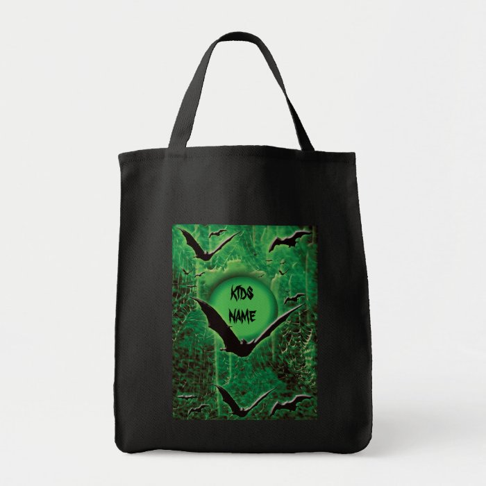 Trick or treat Halloween bat bags