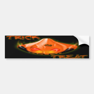 Trick or Treat Halloween Bumper Sticker