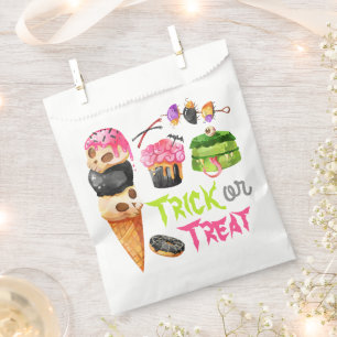 Trick or Treat Halloween Candy Favor Bag