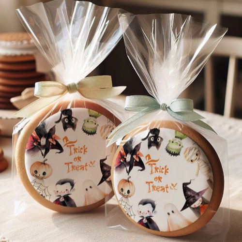 Trick or Treat Halloween Costume party birthday Sugar Cookie