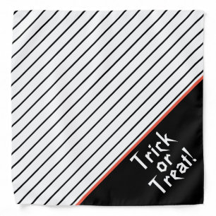 Trick Or Treat Halloween Dog Bandana
