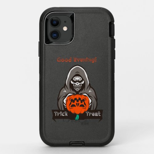 Trick Or Treat Halloween Evening  OtterBox Defender iPhone 11 Case
