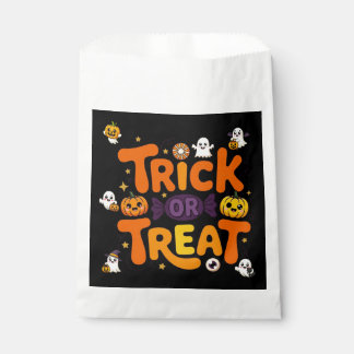 Trick or Treat Halloween Favor Bag