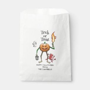 Trick or Treat Halloween Favor Bags