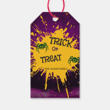 Trick or Treat Halloween Favor Treat Bag