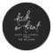 Trick or Treat Halloween Favor Treat Bag Sticker