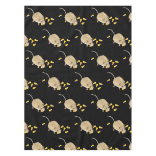 Trick or Treat Halloween Mouse with Candy Corns Tablecloth