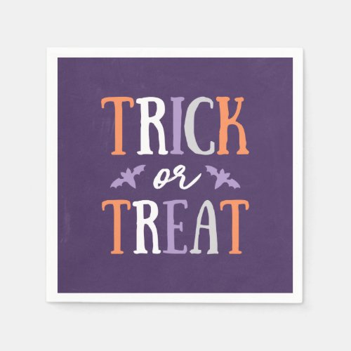 Trick or Treat  Halloween Napkins