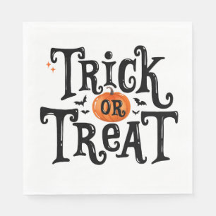 Trick or Treat Halloween Napkins