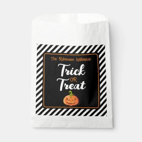 trick or treat halloween party favor gift birthday favor bag