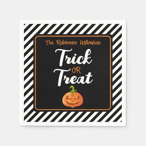 trick or treat halloween party favor gift birthday napkins