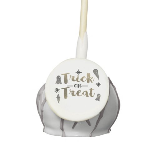Trick or Treat Halloween Party Whimsical Ghost Cake Pops