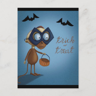 Trick or Treat - Halloween Postcard