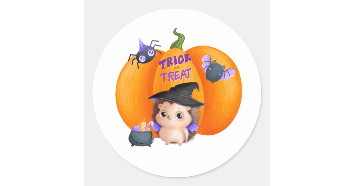 Groovy Trick or Treat Pumpkins Halloween Personalized Tote Bag DIY Kits