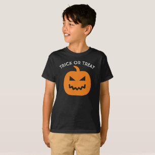 Trick or Treat Halloween Pumpkin Cute Watercolor T-Shirt