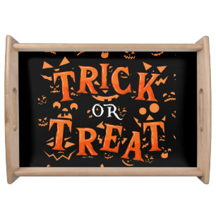 Trick or Treat Halloween Serving Trays
