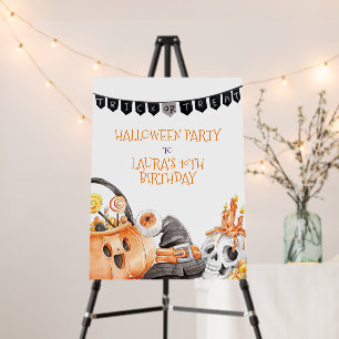 Trick or Treat Halloween Sign