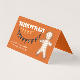 Trick or Treat | Halloween Skeleton Gingerbread