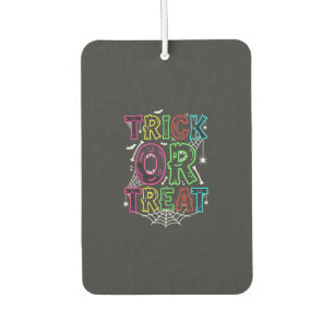 Trick or Treat Halloween Spider Web Design_1 Air Freshener