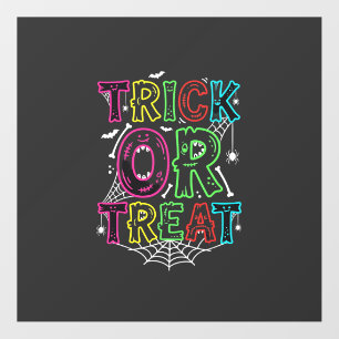 Trick or Treat Halloween Spider Web Design_1 Floor Decals