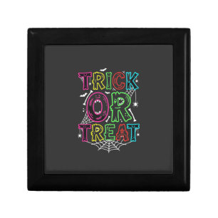 Trick or Treat Halloween Spider Web Design_1 Gift Box