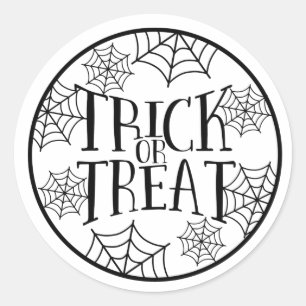 Trick or Treat Halloween Sticker