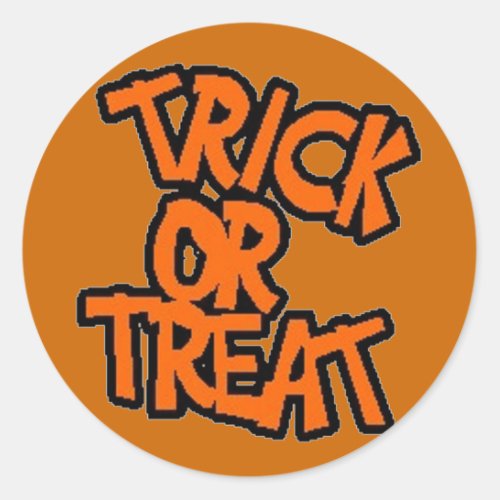 Trick_or_Treat _ Halloween Sticker
