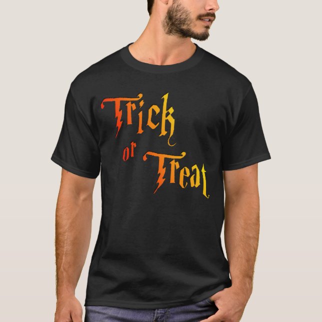 Trick or Treat Halloween T-Shirt (Front)
