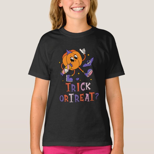 Trick Or Treat | Halloween T-Shirt  (Front)