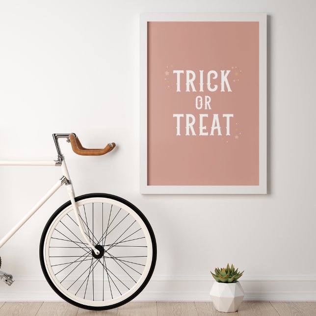 Trick or Treat Halloween Wall Art Poster (Creator Uploaded)