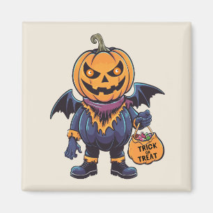 Trick or Treat   Happy Halloween Magnet