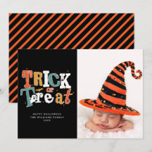 Trick Or Treat Happy Halloween Photo