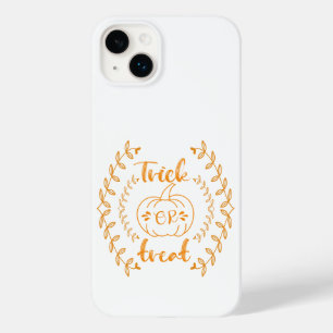Trick or treat in plants frame Case-Mate iPhone 14 plus case