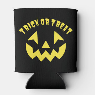 Trick Or Treat Jack O'Lantern Halloween Can Cooler