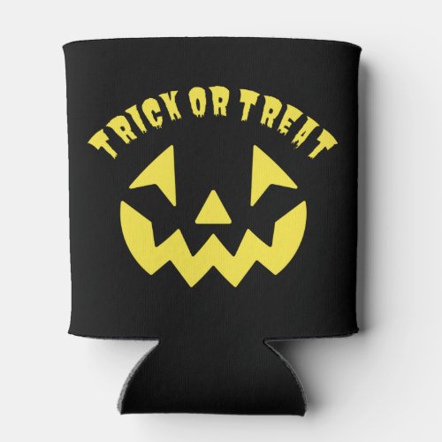Trick Or Treat Jack OLantern Halloween  Can Cooler