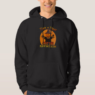 Trick Or Treat Just The Peanut Butter Cups Pumpkin Hoodie