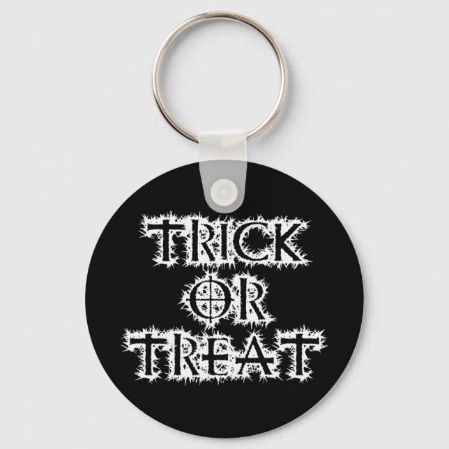 Trick or Treat Keychain (Front)